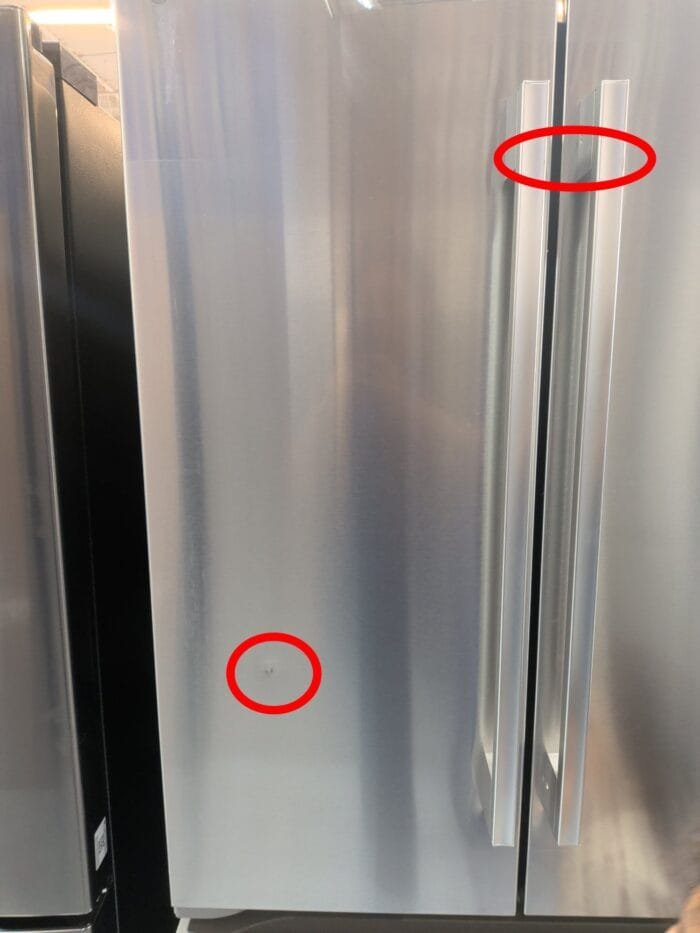 LG LF25H6200S 25 cu. ft. 3-Door French Door Refrigerator with Hybrid Handle Design - Image 7