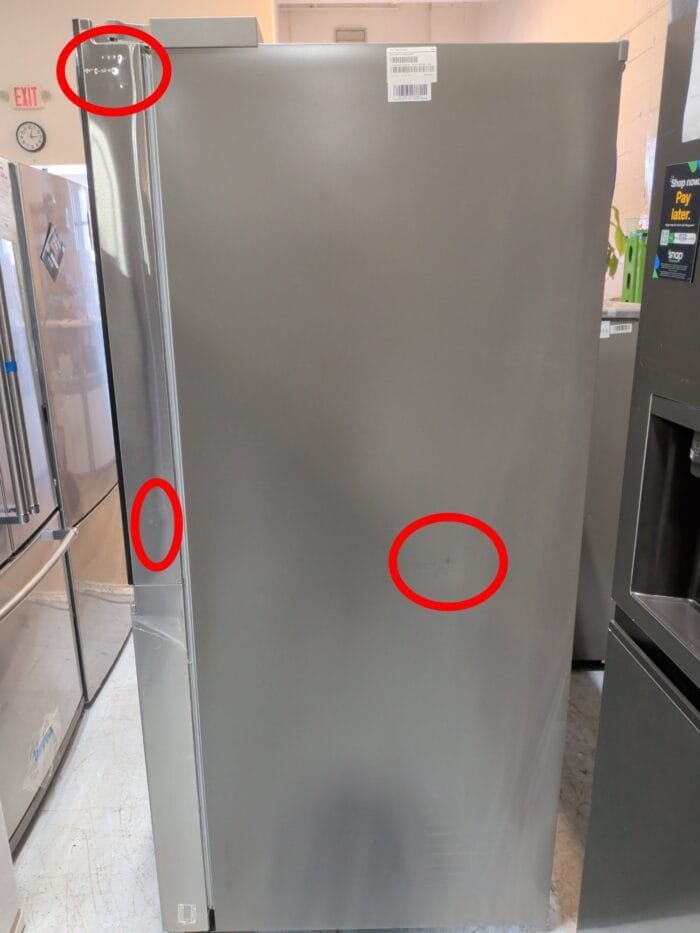 LG LRSOS2706S 27 cu. ft. Side-By-Side InstaView Refrigerator - Image 6