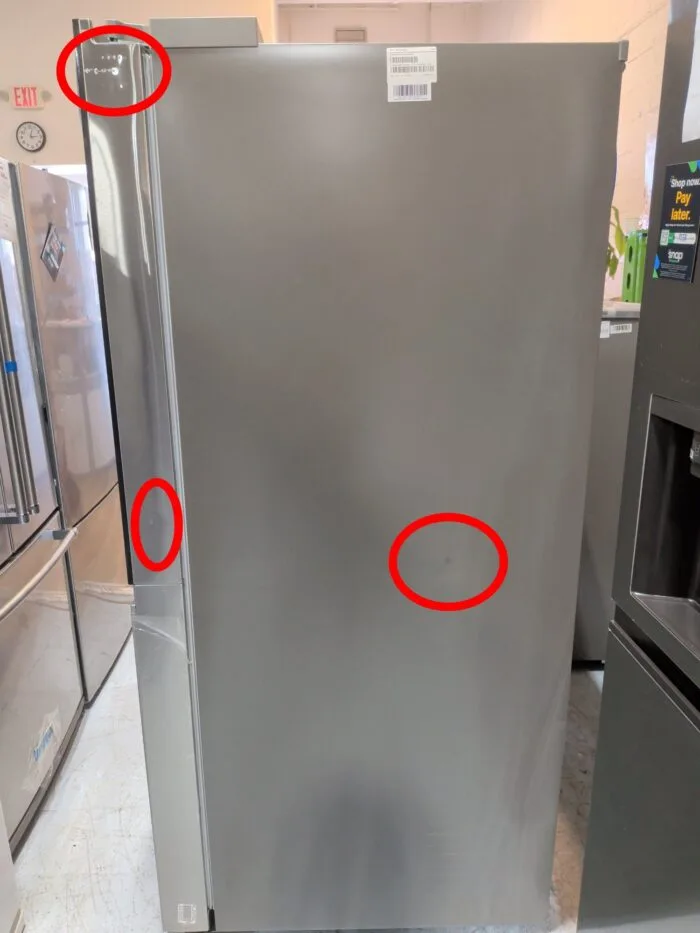 LG LRSOS2706S 27 cu. ft. Side-By-Side InstaView Refrigerator - Image 6