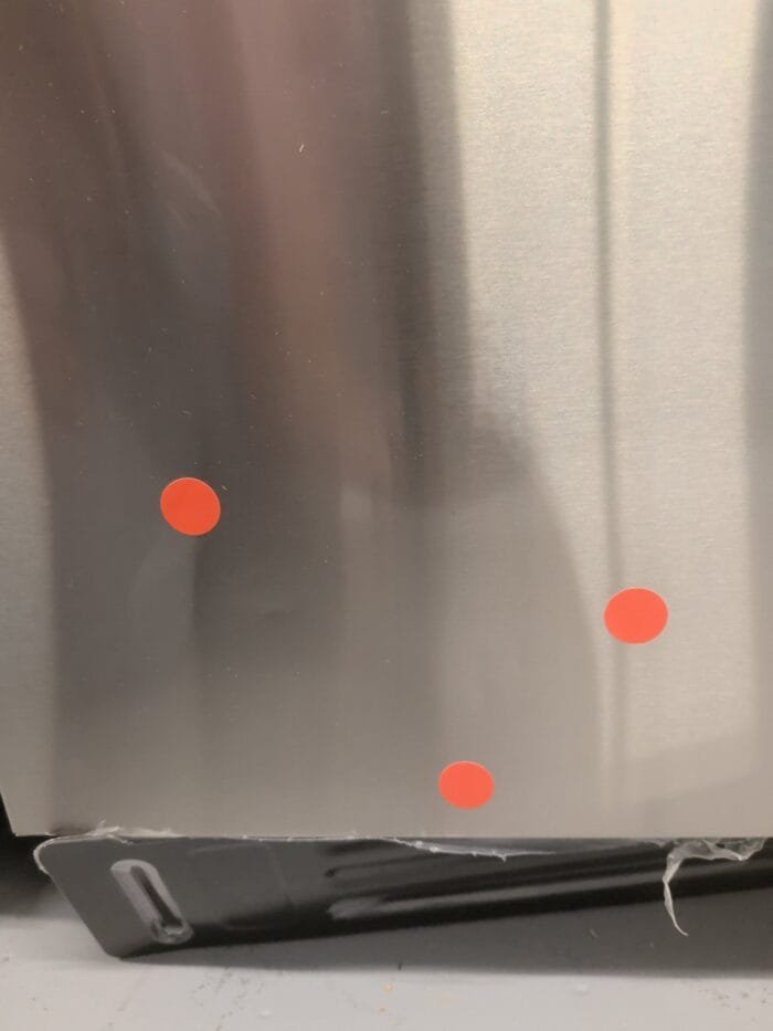 LG LDNPQ44HS 24 in. Top Control Standard 46 dBA Dishwasher with QuadWash, 3rd Rack, Blastzone Bottle Wash in Stainless Steel - Image 5