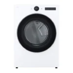 LG DLEX5500W 7.4 cu. ft. Ultra Large Capacity Smart Front Load Electric ENERGY STAR Dryer with Sensor Dry & Steam Technology