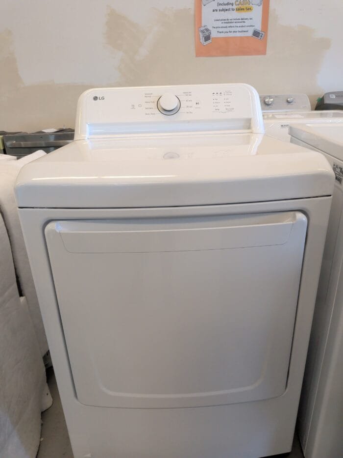 LG DLE6100W 7.3 cu. ft. Ultra Large Capacity Rear Control Electric ENERGY STAR Dryer with Sensor Dry - Image 2