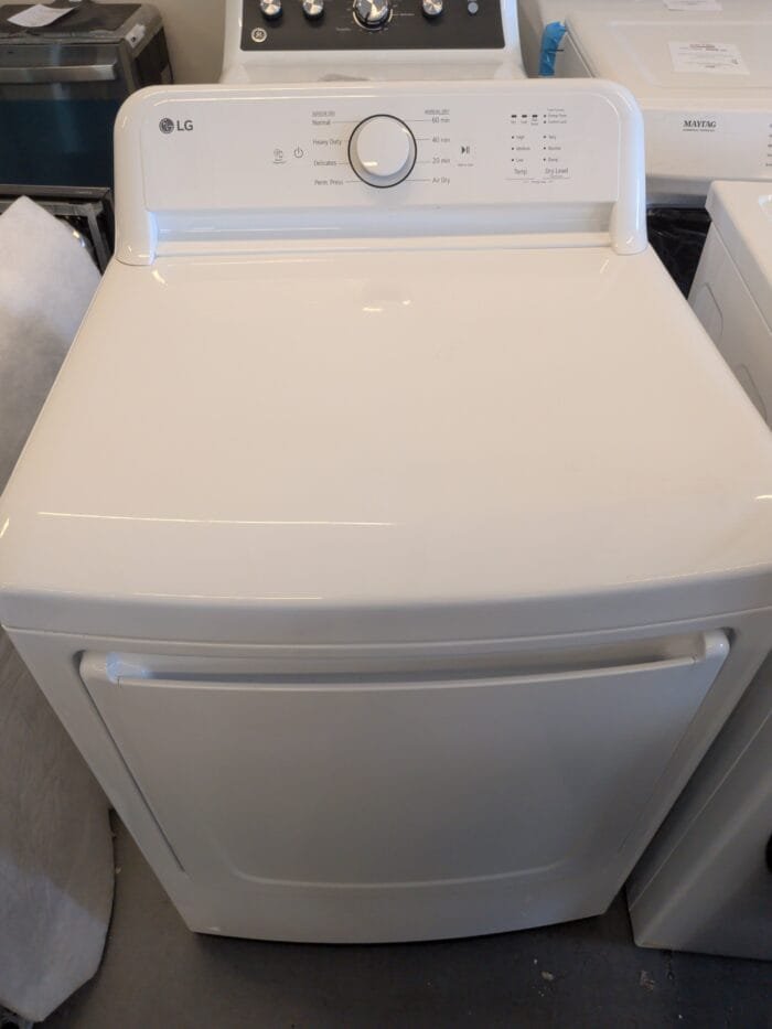 LG DLE6100W 7.3 cu. ft. Ultra Large Capacity Rear Control Electric ENERGY STAR Dryer with Sensor Dry - Image 3
