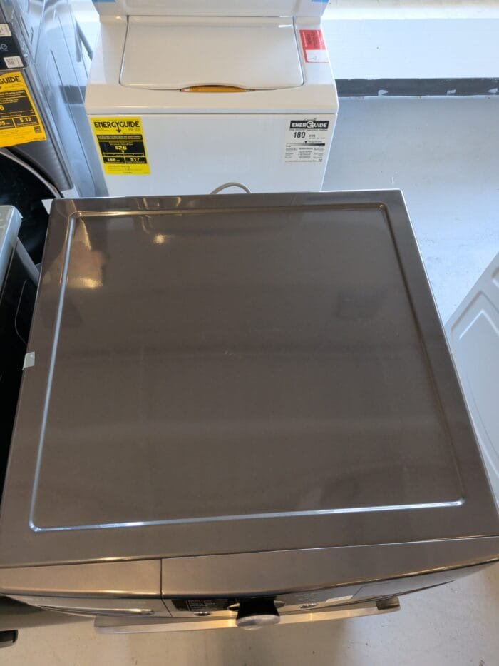 LG WM4000HBA 4.5 cu. ft. Ultra Large Capacity Front Load Washer - Black Steel - Image 5