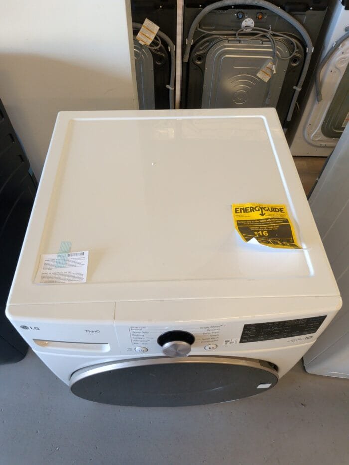 LG WM4000HWA 4.5 cu. ft. Ultra Large Capacity Front Load Washer - White - Image 8