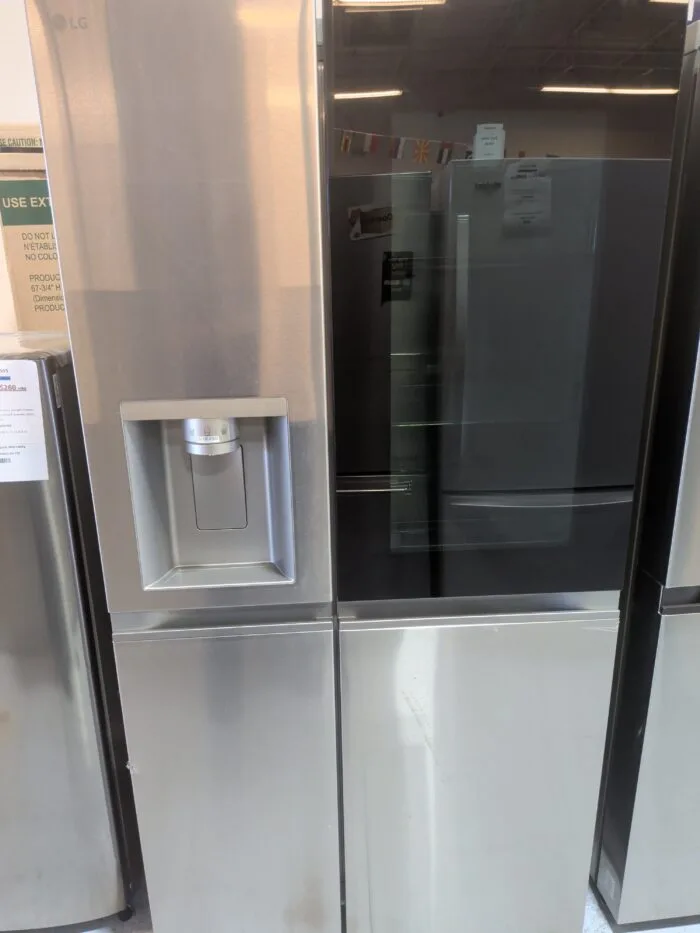 LG LRSOS2706S 27 cu. ft. Side-By-Side InstaView Refrigerator - Image 2