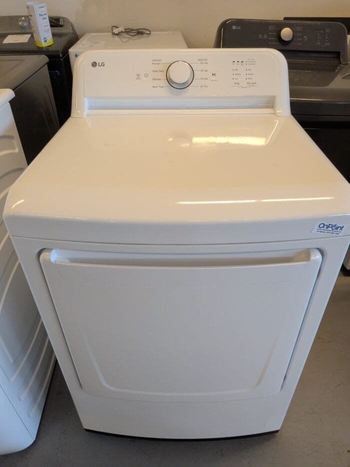 LG DLE6100W 7.3 cu. ft. Ultra Large Capacity Rear Control Electric ENERGY STAR Dryer with Sensor Dry - Image 2