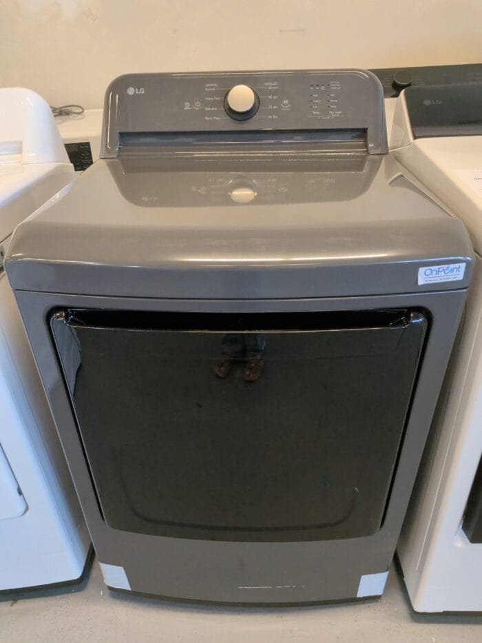 LG DLE6100M 7.3 cu. ft. Vented Electric Dryer in Monochrome Grey with Sensor Dry Technology - Image 2