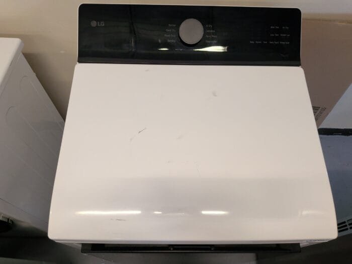 LG DLE8400WE 7.3 cu. ft. Ultra Large Capacity Rear Control Electric Dryer with LG EasyLoad Door and AI Sensing - Image 4