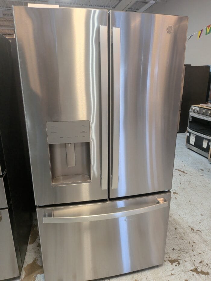 GE GFE26JYMFS ENERGY STAR 25.7 Cu. Ft. Fingerprint Resistant French-Door Refrigerator - Image 2