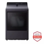 LG DLE8400BE 7.3 cu. ft. Ultra Large Capacity Rear Control Electric Dryer with LG EasyLoad Door and AI Sensing