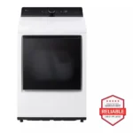 lg DLE8400WE 7.3 cu. ft. Ultra Large Capacity Rear Control Electric Dryer with LG EasyLoad Door and AI Sensing