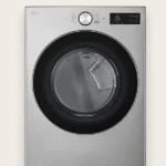 LG DLEX5800V 7.4 cu. ft. Ultra Large Capacity Smart Front Load Electric Dryer with TurboSteam AI Sensing and Hybrid Electronic Controls with LCD Display