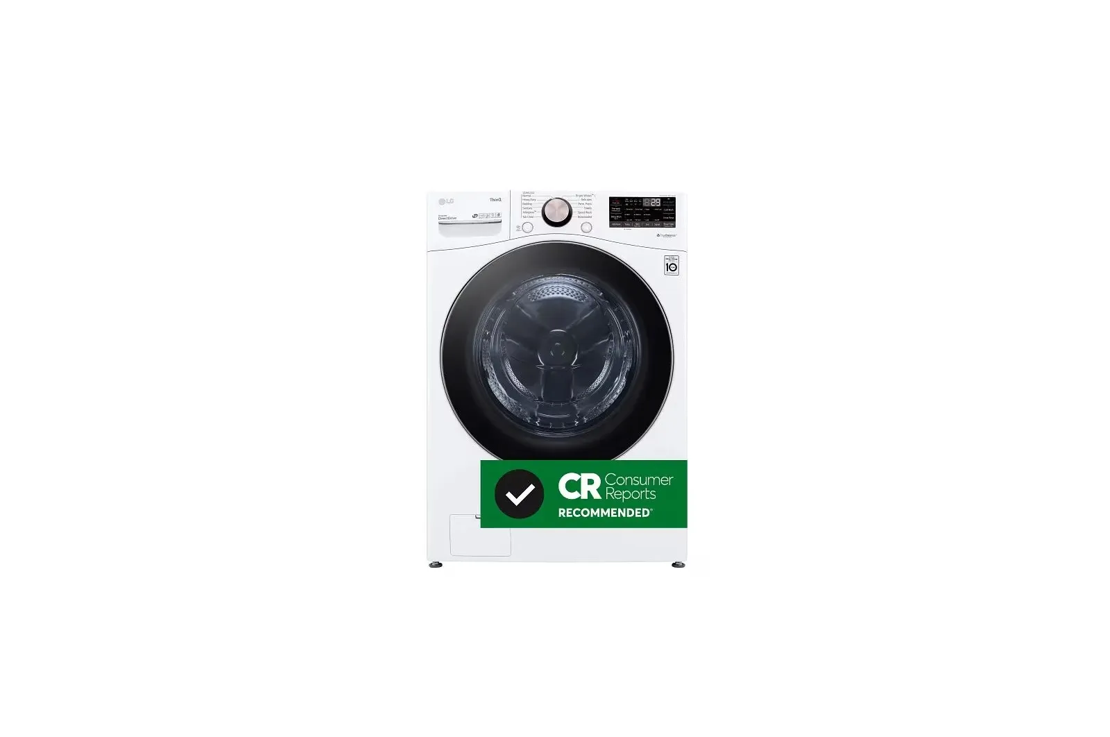 LG WM4000HWA LG WM4000HWA 4.5 cu. ft. Ultra Large Capacity Front Load Washer - White - Image 1