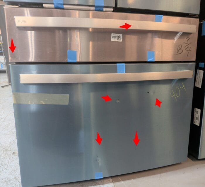 PVD28BYNFS GE Profile 27.9 Cu. Ft. Smart Fingerprint Resistant 4-Door French-Door Refrigerator with Door In Door - Image 4