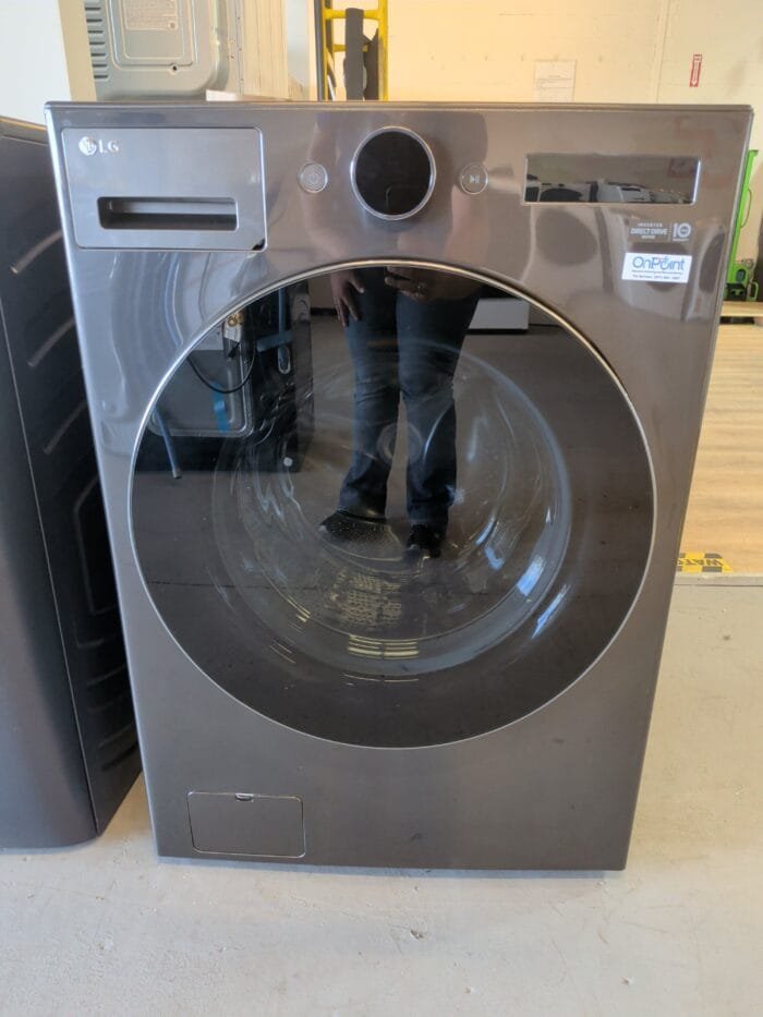 LG WM6700HBA 5.0 cu. ft. Mega Capacity Smart Front Load Washer with AI DD® 2.0 Built-In Intelligence & TurboWash 360° - Image 2