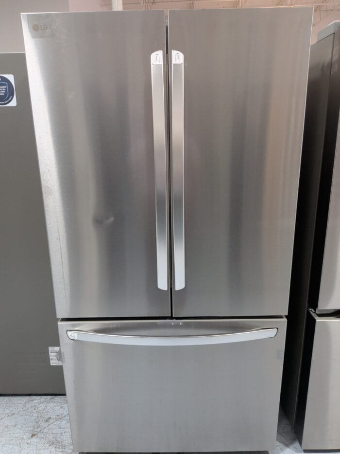 LG LRFLC2706S 27 cu. ft. Smart Counter-Depth MAX French Door Refrigerator with Internal Water Dispenser in PrintProof Stainless Steel - Image 2