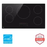 LG CBEW3613BE 36 Inch Smart Induction Cooktop with UltraHeat 4.3kW Element