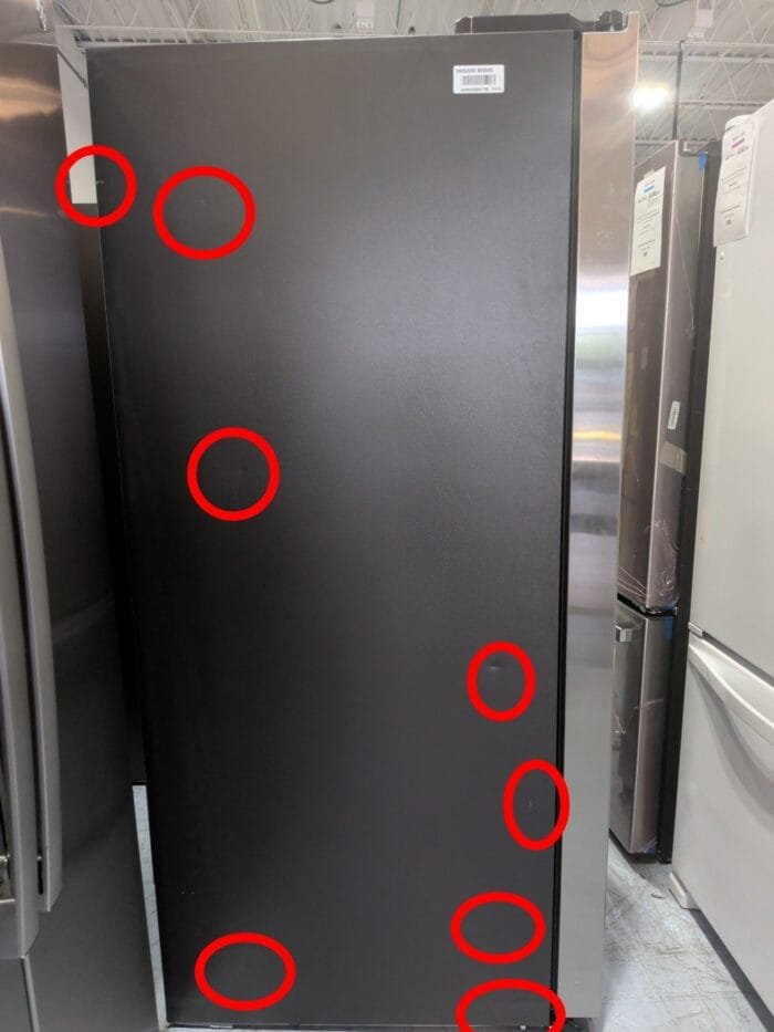 GE GSS28NYYFS 27.9 Cu. Ft. Side-By-Side Refrigerator with Extra Tall Dispenser and In-Door Icemaker - Image 7