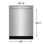 Frigidaire 24" Dishwasher FDPH4316AS