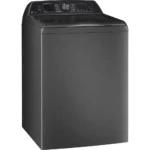 GE PROFILE PTW700BPTDG 5.4 cu. ft. High-Efficiency Smart Top Load Washer in Diamond Gray with Impeller, Quiet Wash Balacing Technology