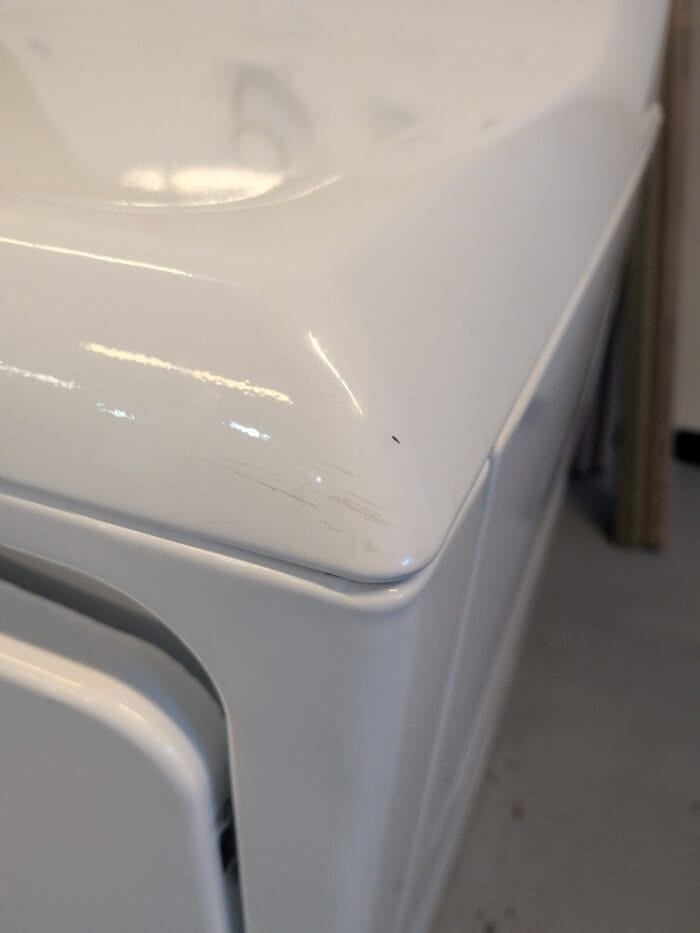 GE GTX33GASK1WW 6.2 cu. ft. Gas Dryer in White - Image 6