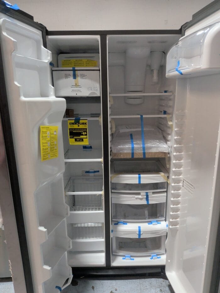 GE GZS22IYNGS 21.8 Cu. Ft. Counter-Depth Fingerprint Resistant Side-By-Side Refrigerator - Image 3