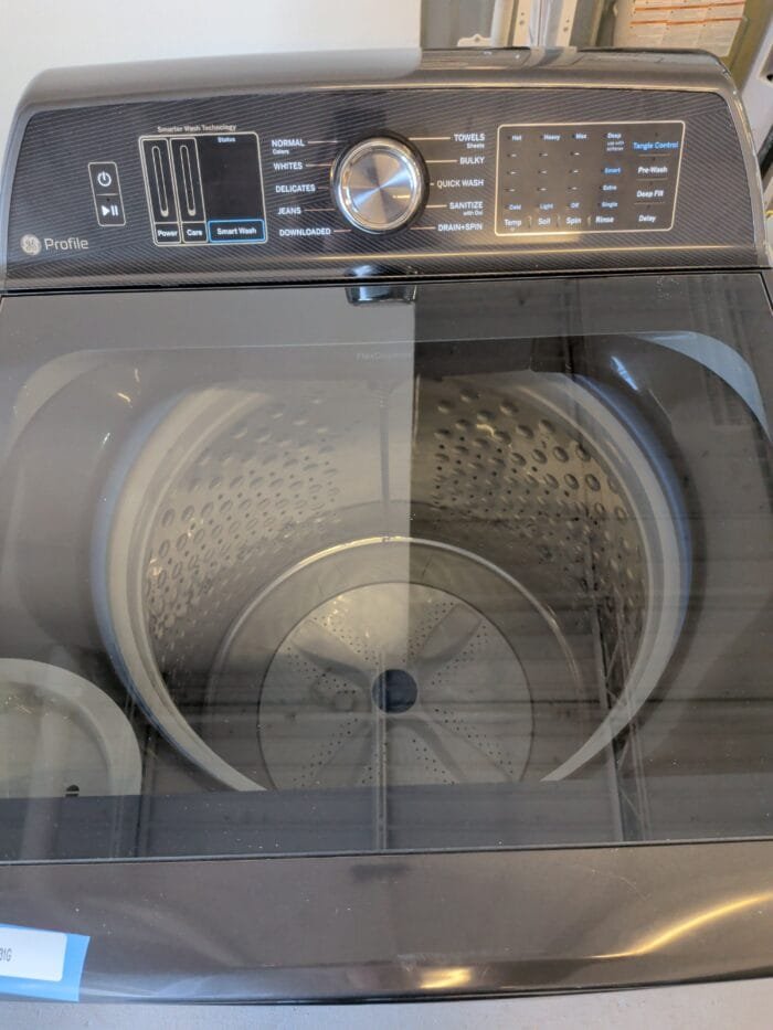 GE PROFILE PTW700BPTDG 5.4 cu. ft. High-Efficiency Smart Top Load Washer in Diamond Gray with Impeller, Quiet Wash Balacing Technology - Image 5