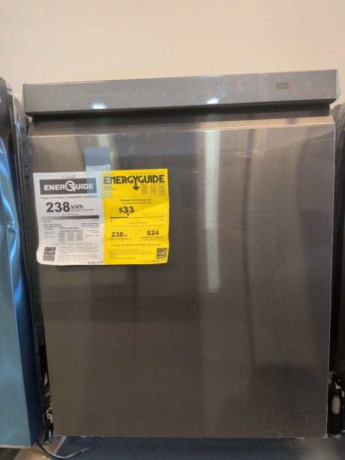 LG LDFN4542D 24 in. PrintProof Black Stainless Steel Front Control Dishwasher - Image 2