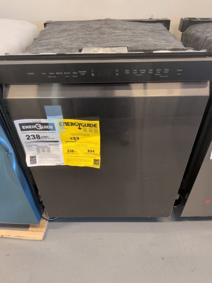 LG LDFN4542D 24 in. PrintProof Black Stainless Steel Front Control Dishwasher - Image 4