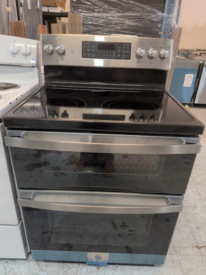 GE JBS86SPSS 30" Electric Double Oven Convection Range - Image 2