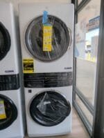 Frigidaire ELTE7600AW Electrolux 4.5 cu. ft. Stacked Unit Washer and 8.0 cu. ft. Electric Dryer Laundry Tower in White with SmartBoost Premixing - Image 2