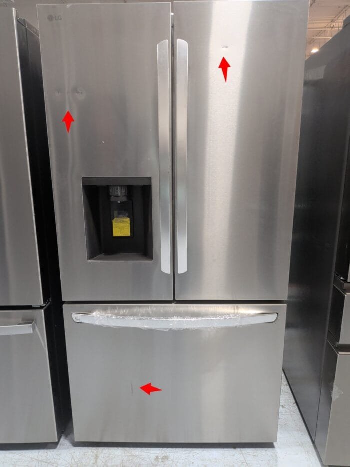 LG LRFXC2606S  26 Cu. Ft. Counter Depth French Door Refrigerator - Image 7