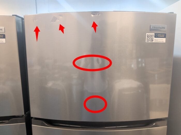 FFHT1425VV Frigidaire 13.9 Cu ft Top Freezer Refrigerator - Image 6