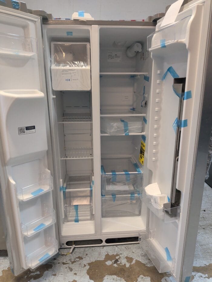 FRSS2323AS Frigidaire 33 in. 22.3 cu. ft. Standard Depth Side by Side Refrigerator in Stainless Steel - Image 3