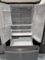 GFE26JYMFS GE 25.6 Cu. Ft. Fingerprint Resistant Stainless Steel French Door Refrigerator - Image 3