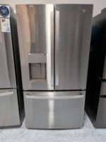 GFE26JYMFS GE 25.6 Cu. Ft. Fingerprint Resistant Stainless Steel French Door Refrigerator - Image 6
