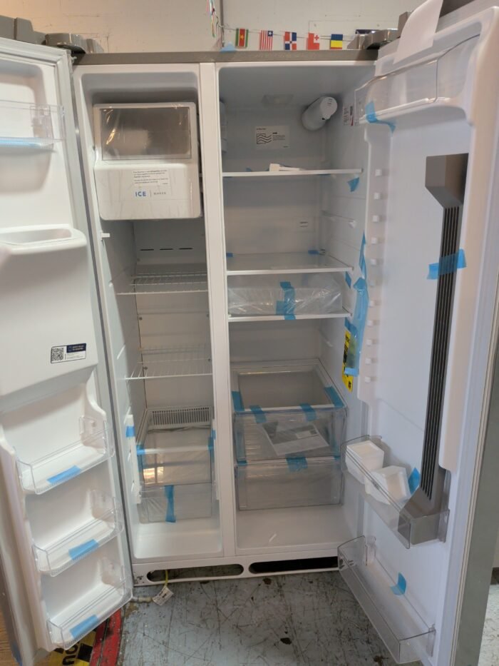 FRIGIDAIRE FRSS2623AS 25.6 Cu. Ft. 36" Standard Depth Side by Side Refrigerator - Image 3