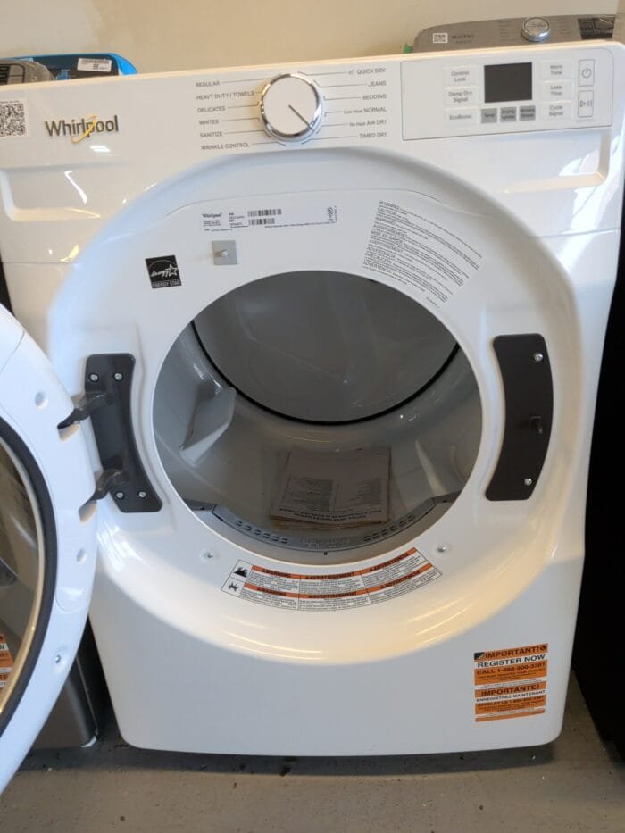 Whirlpool WED4720RW Dryer #A4LOTBMQG69X - Image 3