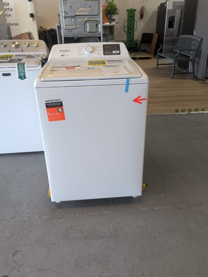 Whirlpool WTW4107SW Washer #A4L0USF2FNXE - Image 3